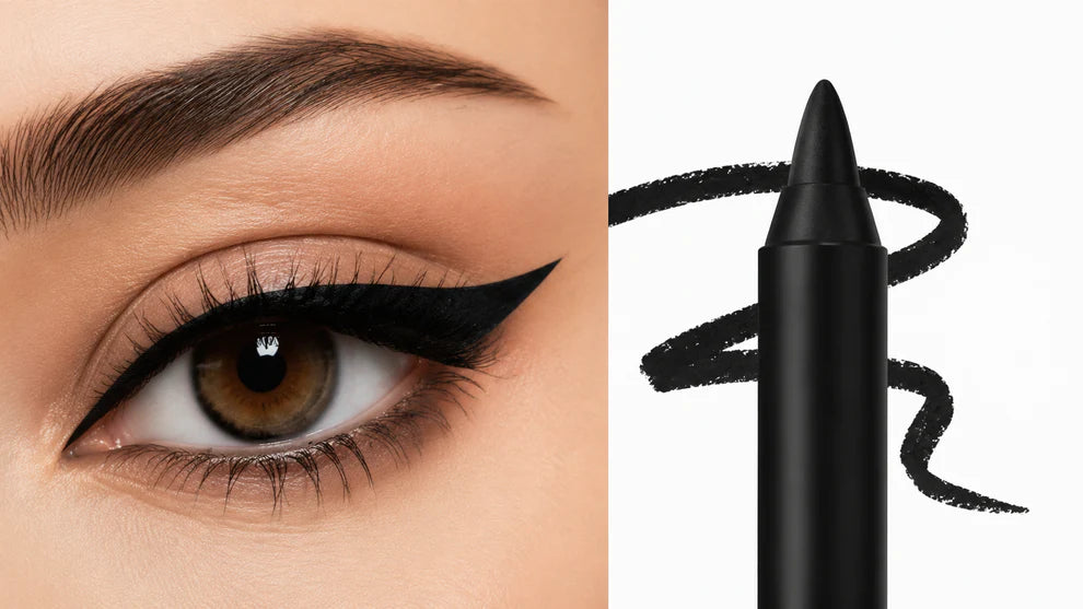24-Hour Waterproof Eyeliner – Smudge-Proof All Day – Natural and Gentle