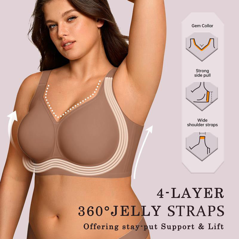 Ends Today: 70% OFF!🌈The Wire-Free Bra Women Are Switching To in 2026 No Wires. No Bulge. No Discomfort.