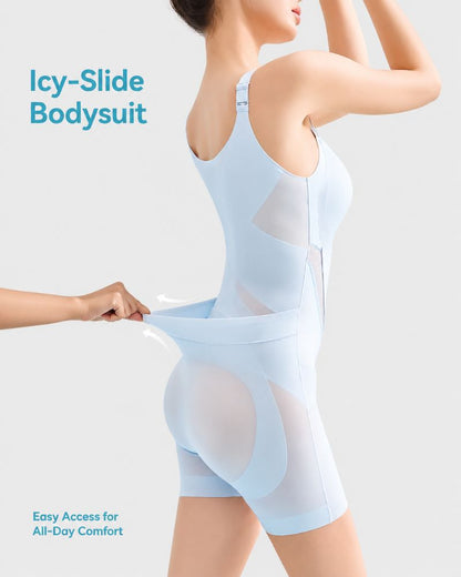 Easy-Off Tummy Control Butt-Lift Shapewear Bodysuit