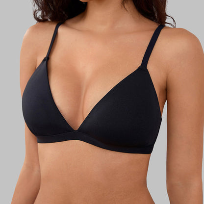 Final 3 Hours: 60%OFF🔥 NESLEMY Women's Wire-Free Jelly Support Triangle Bralette