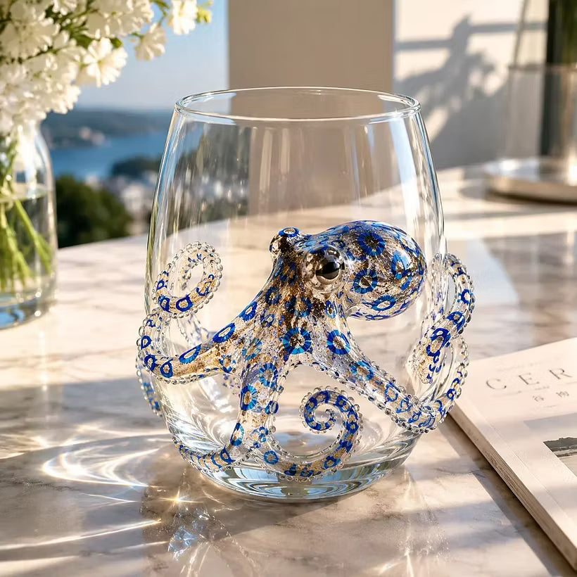 🔥 Last Day 49% OFF – 🌊 3D Ocean Animal Artisan Glassware Collection）