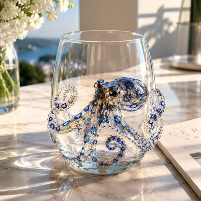 🔥 Last Day 49% OFF – 🌊 3D Ocean Animal Artisan Glassware Collection）