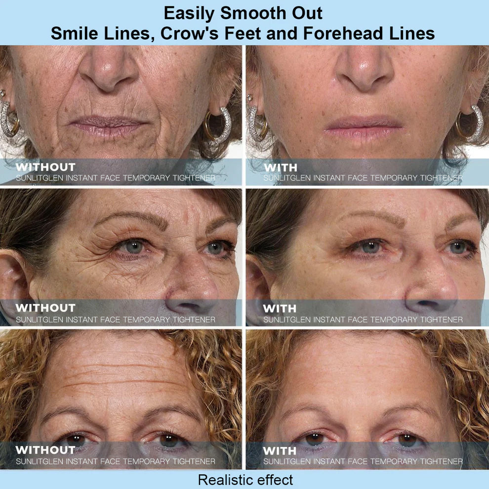 Sunlitglen Instant Face Temporary Tightener – Instant visible results in 30 seconds