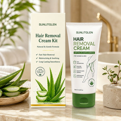 Natural Gentle Hair Removal Cream | For Women & Men, Sensitive Skin-Fast delivery in 3 days – no side effects.