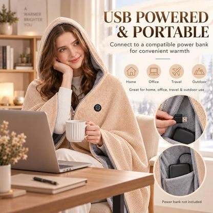 Wearable Heated Blanket