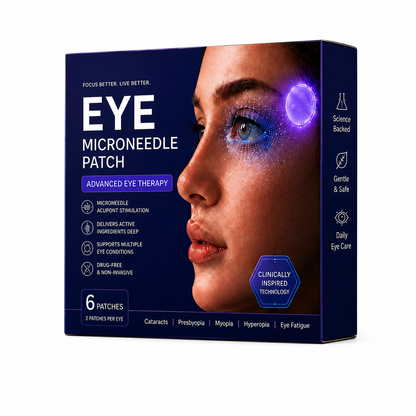 Vision-Repair Eye Microneedle Patch