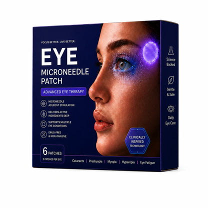 Vision-Repair Eye Microneedle Patch