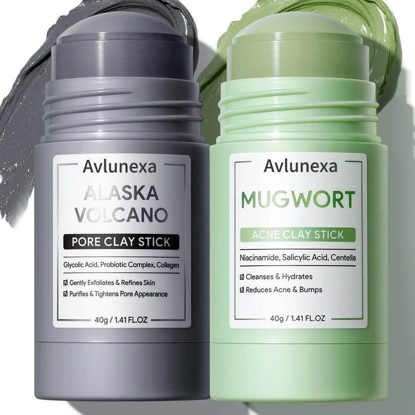 The Dual Clay System For Pores, Oil & Blemish-Prone Skin.