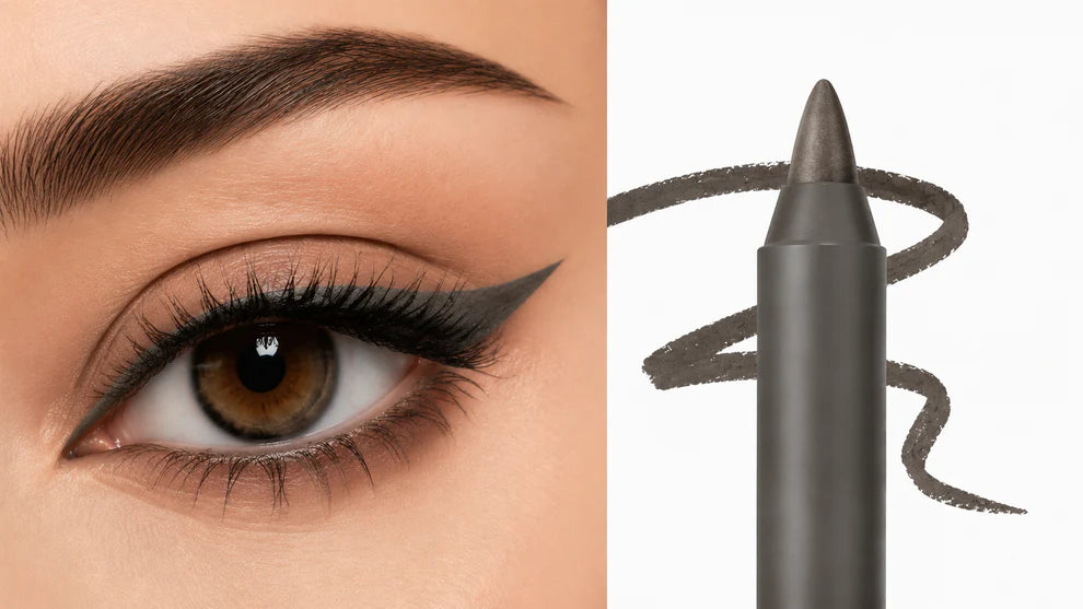 24-Hour Waterproof Eyeliner – Smudge-Proof All Day – Natural and Gentle