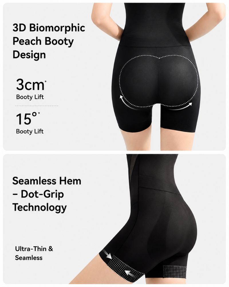 Easy-Off Tummy Control Butt-Lift Shapewear Bodysuit