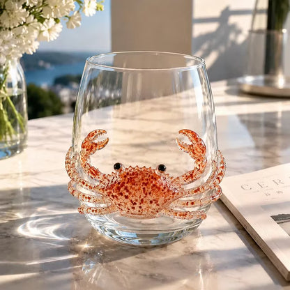 🔥 Last Day 49% OFF – 🌊 3D Ocean Animal Artisan Glassware Collection）