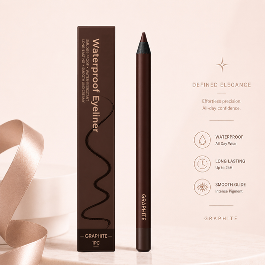 24-Hour Waterproof Eyeliner – Smudge-Proof All Day – Natural and Gentle