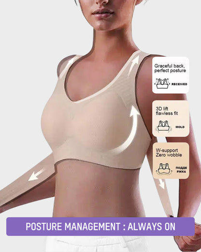 LAST DAY PROMOTION - 🌈50% OFF Front Closure Cross-Back Wireless Posture Bra