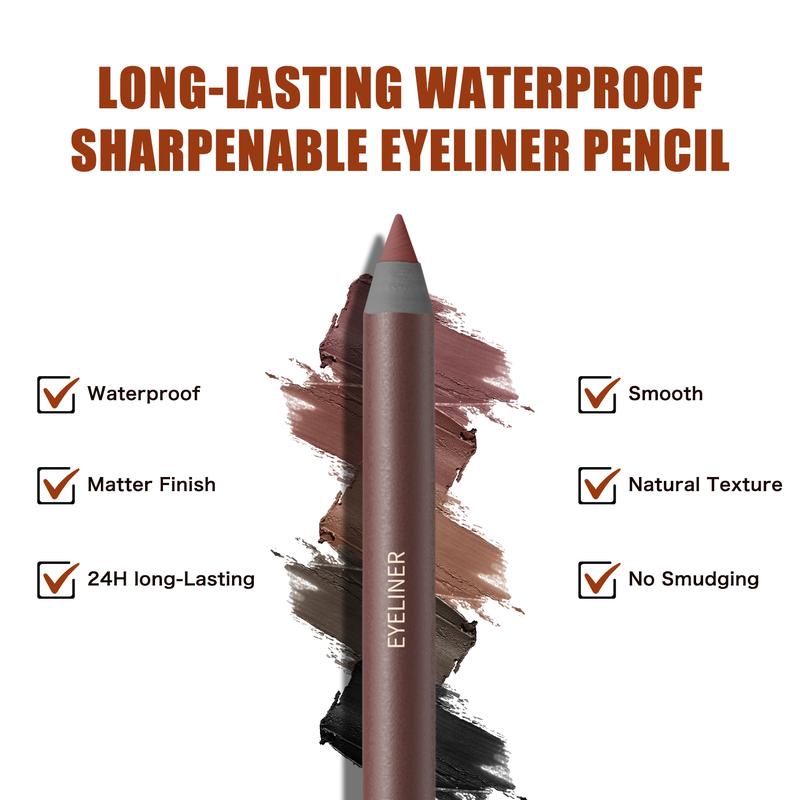 24-Hour Waterproof Eyeliner – Smudge-Proof All Day – Natural and Gentle