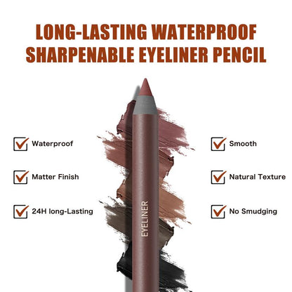 24-Hour Waterproof Eyeliner – Smudge-Proof All Day – Natural and Gentle