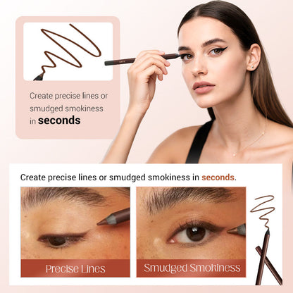 24-Hour Waterproof Eyeliner – Smudge-Proof All Day – Natural and Gentle