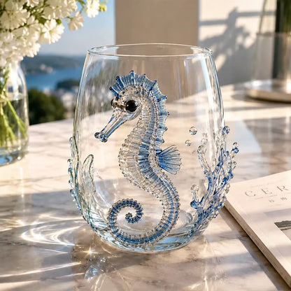 🔥 Last Day 49% OFF – 🌊 3D Ocean Animal Artisan Glassware Collection）