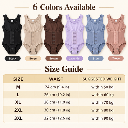 🔥 Midsection Support Bodysuit – Sculpt Your Silhouette ✨
