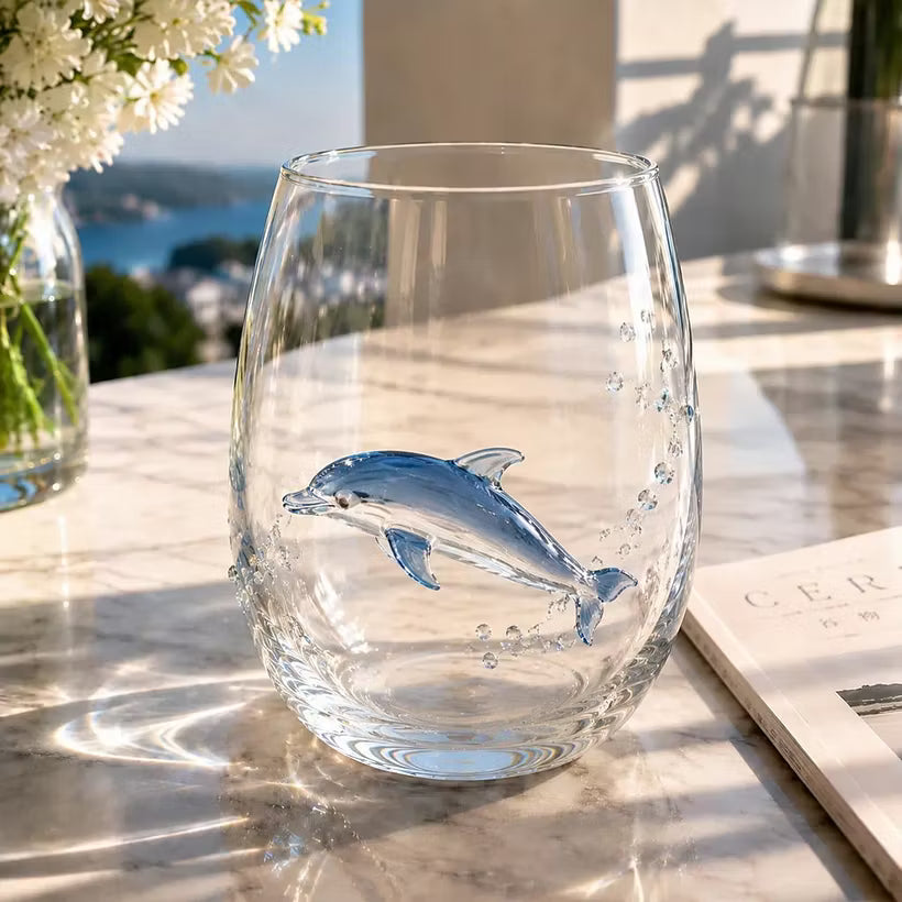 🔥 Last Day 49% OFF – 🌊 3D Ocean Animal Artisan Glassware Collection）