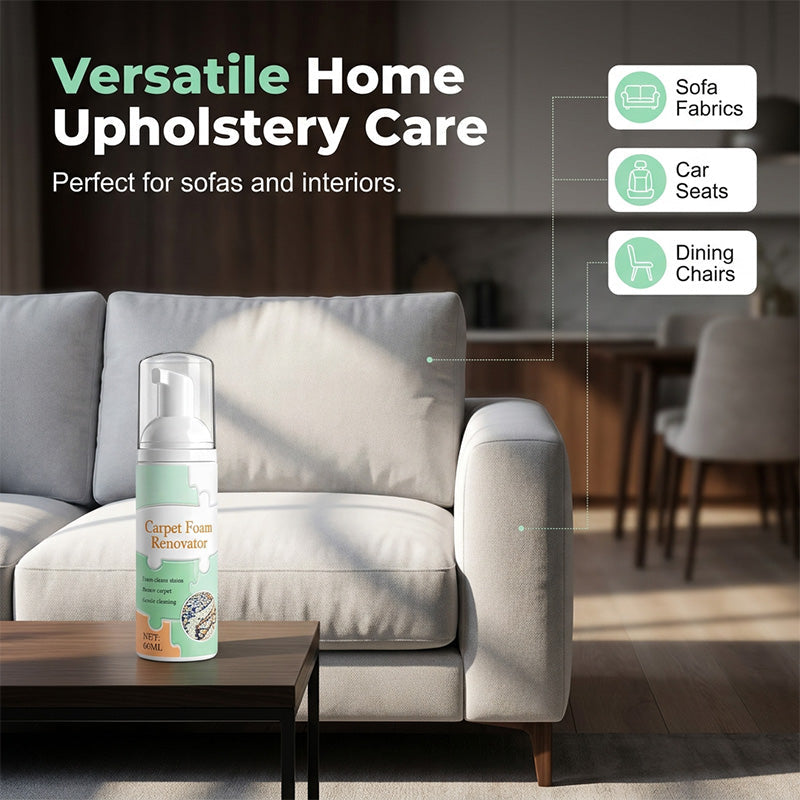 WaterlessCarpet Foam Stain Remover with Towel